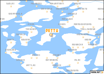 map of Pettu