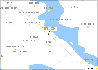 map of Petukhi