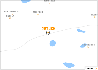 map of Petukhi