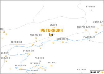 map of Petukhova