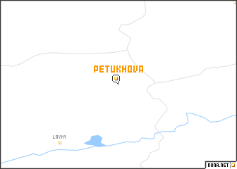 map of Petukhova