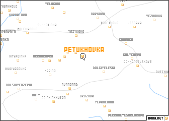 map of Petukhovka