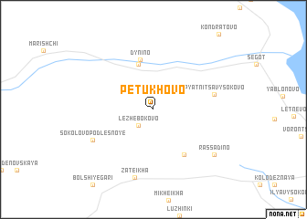 map of Petukhovo