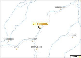 map of Petunang