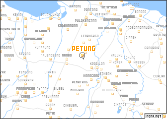 map of Petung