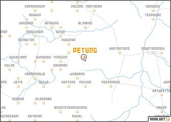 map of Petung