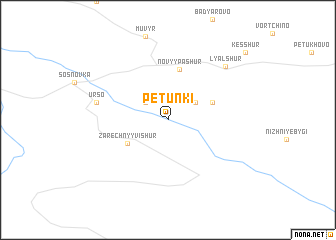 map of Petun\