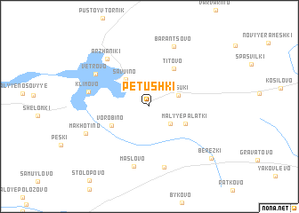 map of Petushki