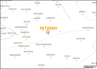 map of Petushki