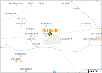 map of Petushki