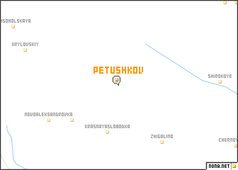 map of Petushkov