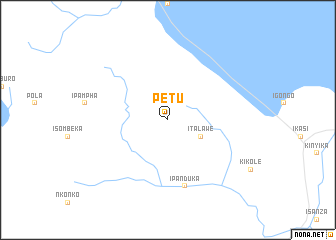 map of Petu