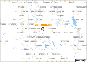 map of Petwingon