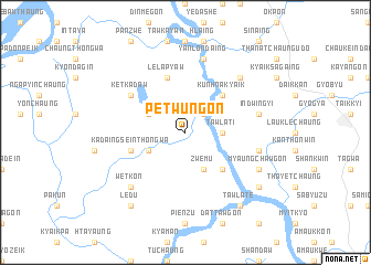 map of Petwungon