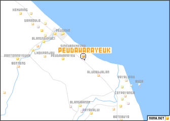 map of Peudawarayeuk