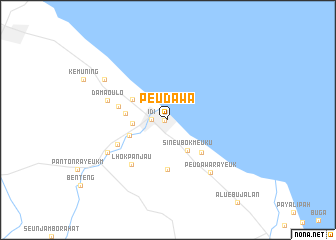 map of Peudawa