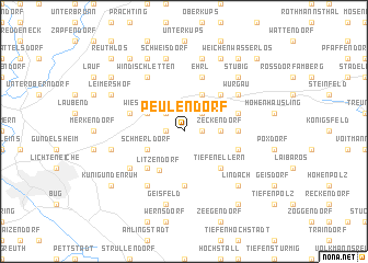 map of Peulendorf