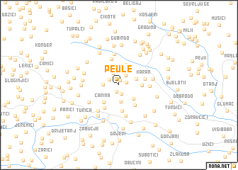 map of Peule