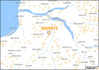 map of Peumate