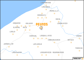 map of Peumos