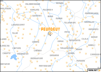map of Peundeuy