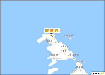 map of Peuneu