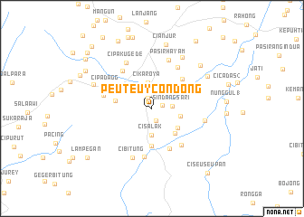 map of Peuteuycondong