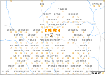 map of Pevegh