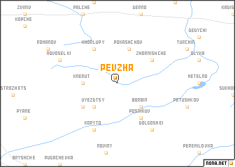 map of Pevzha