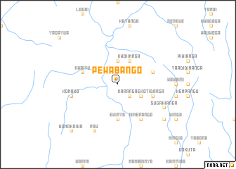 map of Pewabango