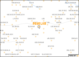 map of Pewelka