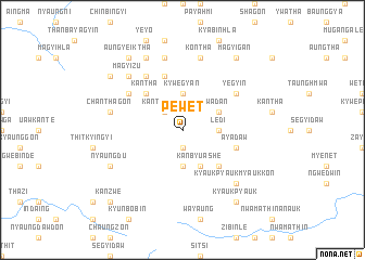 map of Pèwet