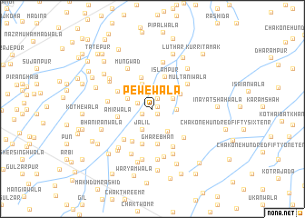 map of Pewewāla