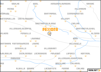 map of Pexiora