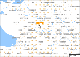 map of Peye