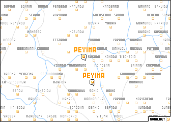 map of Peyima