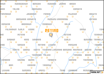 map of Peyima