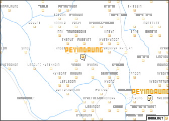 map of Peyindaung