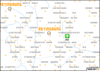 map of Peyindaung