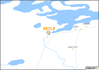 map of Peyla