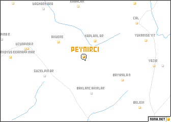 map of Peynirci