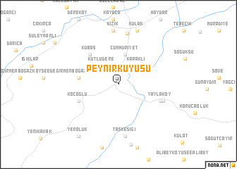 map of Peynirkuyusu