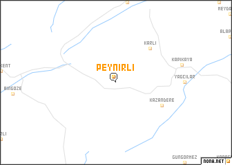 map of Peynirli