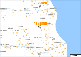 map of Peysarā