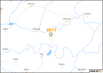 map of Peyt