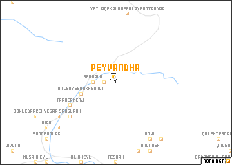 map of Peyvandhā