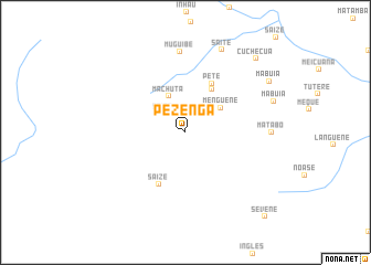 map of Pezenga