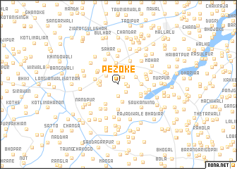 map of Pezoke