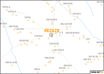 map of Pezuzo