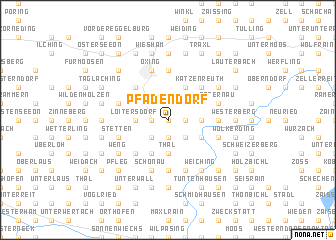 map of Pfadendorf